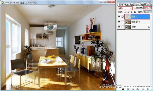 3DMAX實例教程:室內光影色彩的表現(xiàn)技法解析