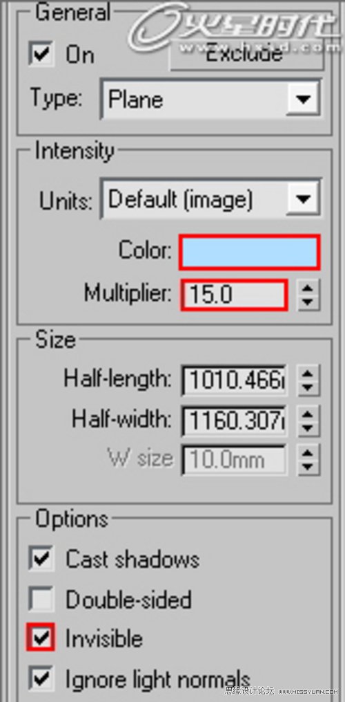 3DMAX實例教程:室內光影色彩的表現技法解析