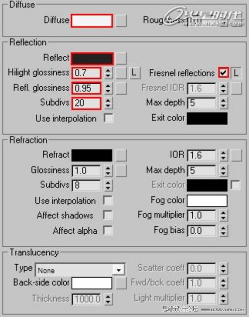 3DMAX實例教程:室內光影色彩的表現技法解析