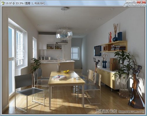 3DMAX實例教程:室內光影色彩的表現(xiàn)技法解析