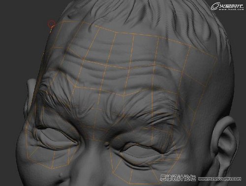 ZBrush教程:夸張寫實人頭《爆牙》雕刻