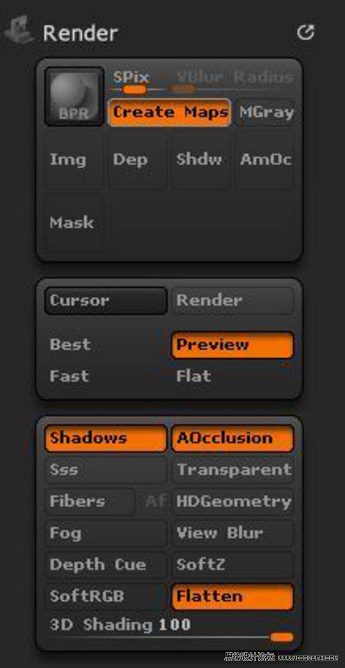 ZBrush教程:夸張寫實人頭《爆牙》雕刻