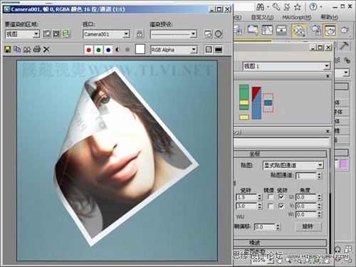 3DMAX教程:解析材質中的雙面紙張