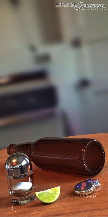 3ds Max實例教程:冰爽夏日餐桌場景