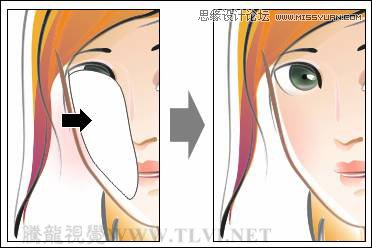 CorelDRAW繪制卡通插畫美女教程清晨的陽(yáng)光