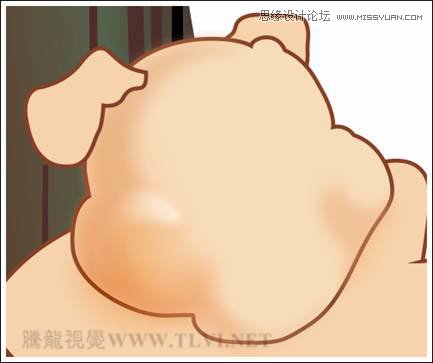 CorelDRAW繪制可愛的泡泡豬卡通插畫