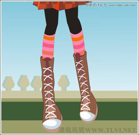 CorelDRAW�L�ƿ�ͨ�L��ĕr����Ů�̳�