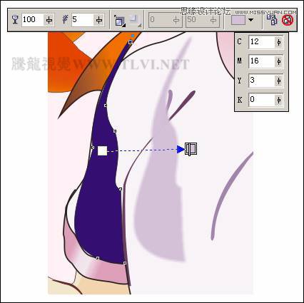 CorelDRAW�L����ʽ��ͨ��Ů�̳�