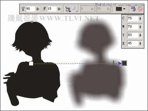 CorelDRAW�L�ƕr���L�������Ů����