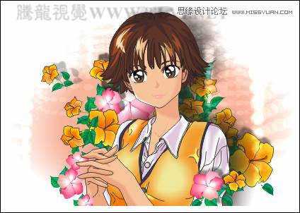 CorelDRAW�L�ƕr���L�������Ů����