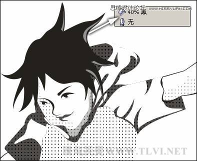 CorelDRAW繪制放射狀速度線實例之足球少年