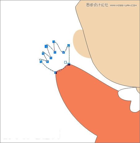 Coreldraw繪制櫻桃小丸子兒童節插畫