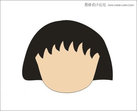 Coreldraw繪制櫻桃小丸子兒童節插畫