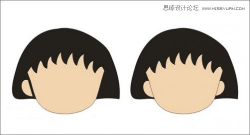 Coreldraw繪制櫻桃小丸子兒童節插畫