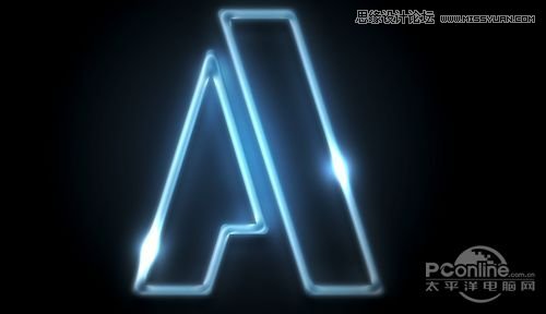 Photoshop制作滑動效果的霓虹字動畫教程