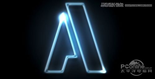 Photoshop制作滑動效果的霓虹字動畫教程