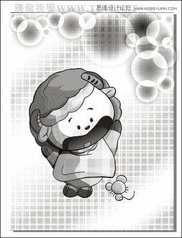 CorelDRAW實例教程:繪制方格風格卡通玩偶