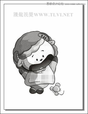 CorelDRAW實例教程:繪制方格風(fēng)格卡通玩偶