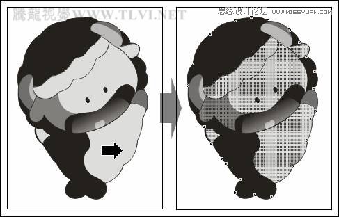 CorelDRAW�����̳̣��L�Ʒ����L��ͨ��ż