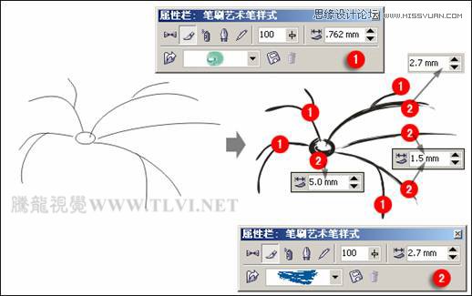 CorelDRAW實例教程:繪制中國風國畫教程