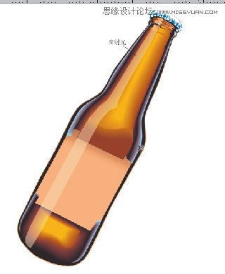 Coreldraw繪制精致矢量效果啤酒廣告