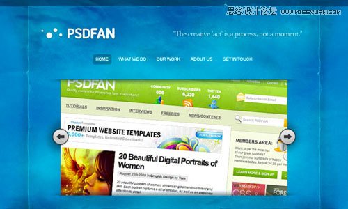 20�����|(zh��)���ľW(w��ng)��O(sh��)Ӌphotoshop�̳�