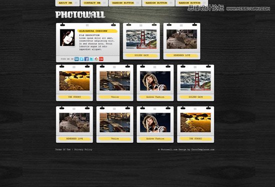 精心設計的免費HTML5和CSS3模板