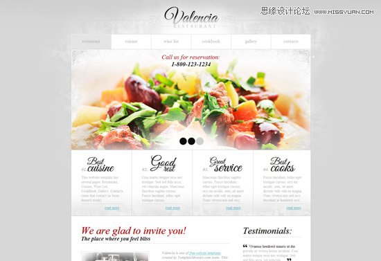 精心設計的免費HTML5和CSS3模板