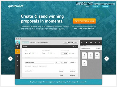 08-quoterobot 2013年2月網(wǎng)頁設(shè)計新鮮資源下載