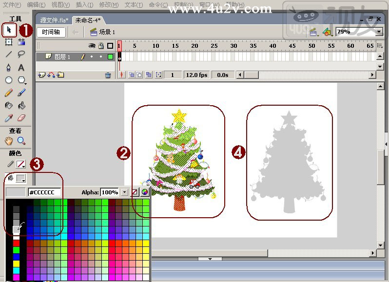 Flash�̳̣�������ͨ�L���ʥ�Q��