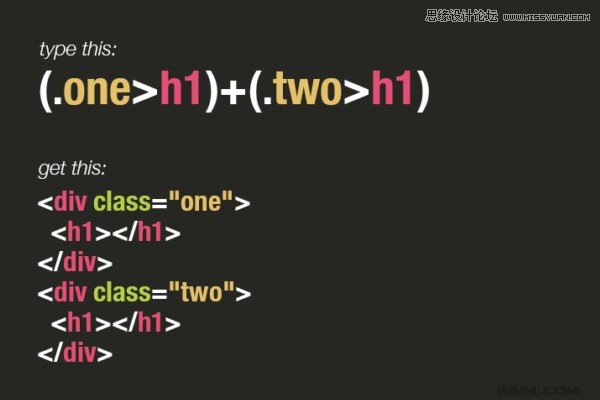 Emmet(Zen coding)HTML代碼使用技巧七則