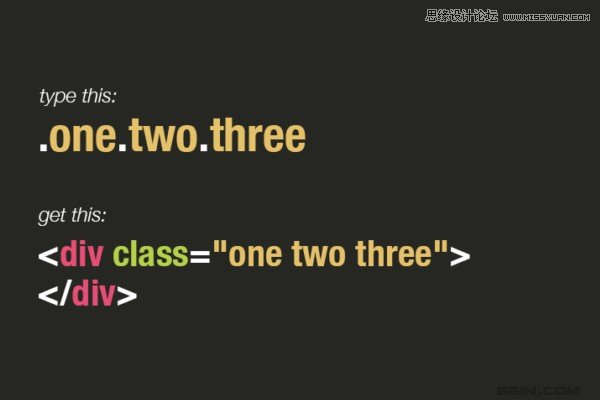 Emmet(Zen coding)HTML代碼使用技巧七則