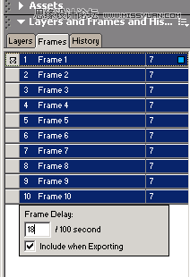Fireworks輕松制作簡單的動畫教程