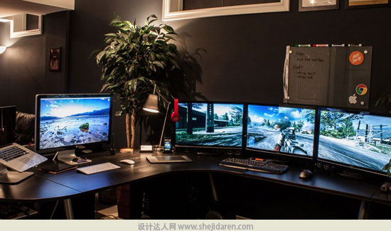 20張來自設計師們的辦公室照片欣賞