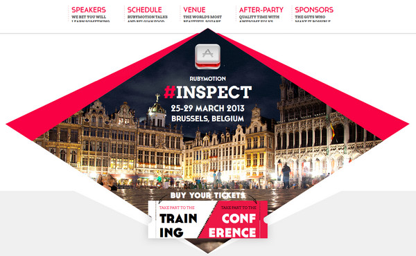 19個引人入勝的活動專題頁設計欣賞