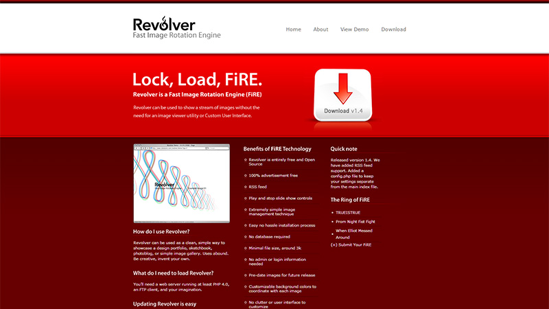 精選國外紅色大氣的網頁設計欣賞