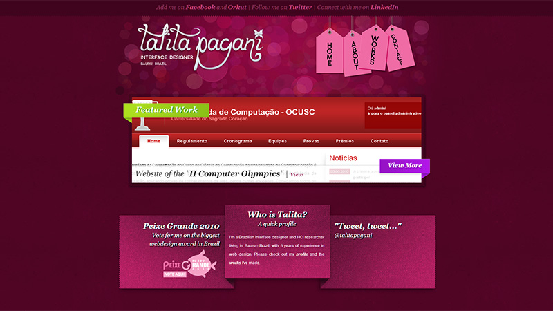 精選國(guó)外紅色大氣的網(wǎng)頁(yè)設(shè)計(jì)欣賞