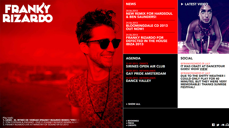 精選國(guó)外紅色大氣的網(wǎng)頁(yè)設(shè)計(jì)欣賞