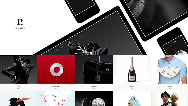 精選國外紅色大氣的網頁設計欣賞