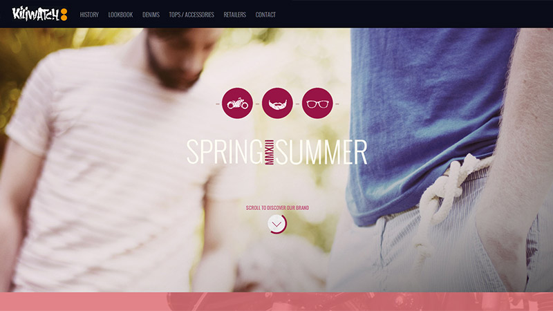 精選國外紅色大氣的網頁設計欣賞