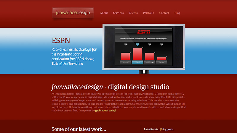 精選國(guó)外紅色大氣的網(wǎng)頁(yè)設(shè)計(jì)欣賞