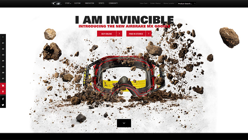 精選國外紅色大氣的網頁設計欣賞