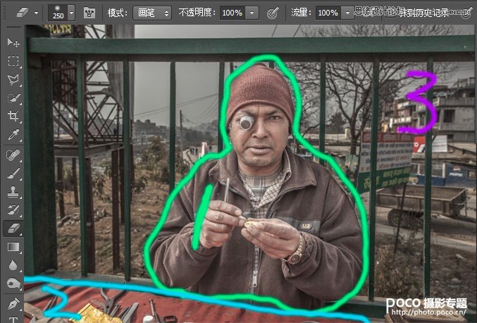 Photoshop調出人像照片超酷的金屬暗色效果