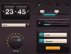 45�����r��Web���Ƅ��O���Ñ�����PSD�ز�