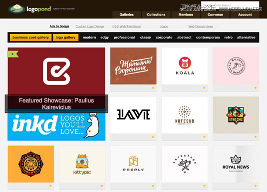10個平面設計師必須知道的LOGO資源站