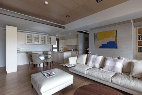 高雅時(shí)尚的現(xiàn)代風(fēng)格公寓設(shè)計(jì)欣賞