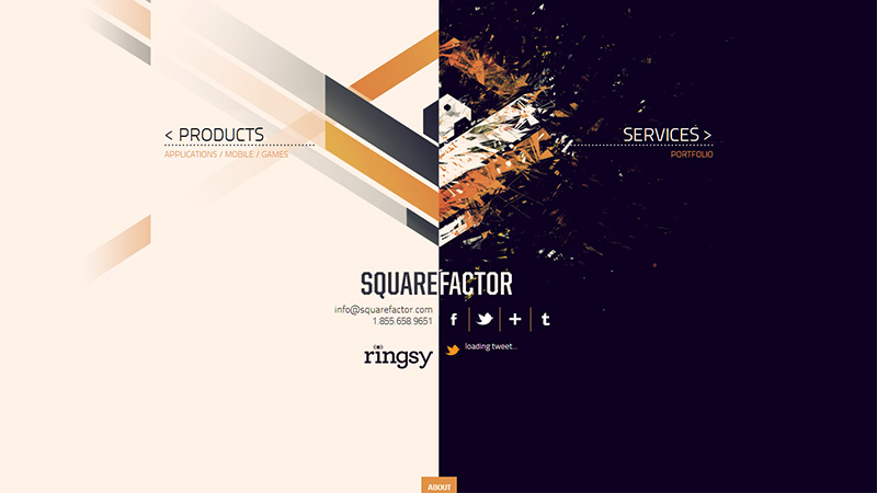 40款優秀的色彩搭配網頁設計案例欣賞