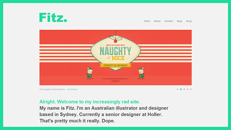 40款優秀的色彩搭配網頁設計案例欣賞