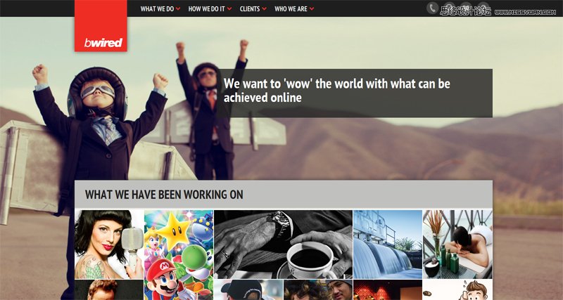 20例幽默搞笑風格的網頁設計欣賞