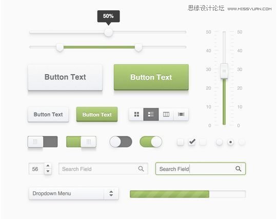 20套新鮮出爐的網頁和移動UI模板PSD素材